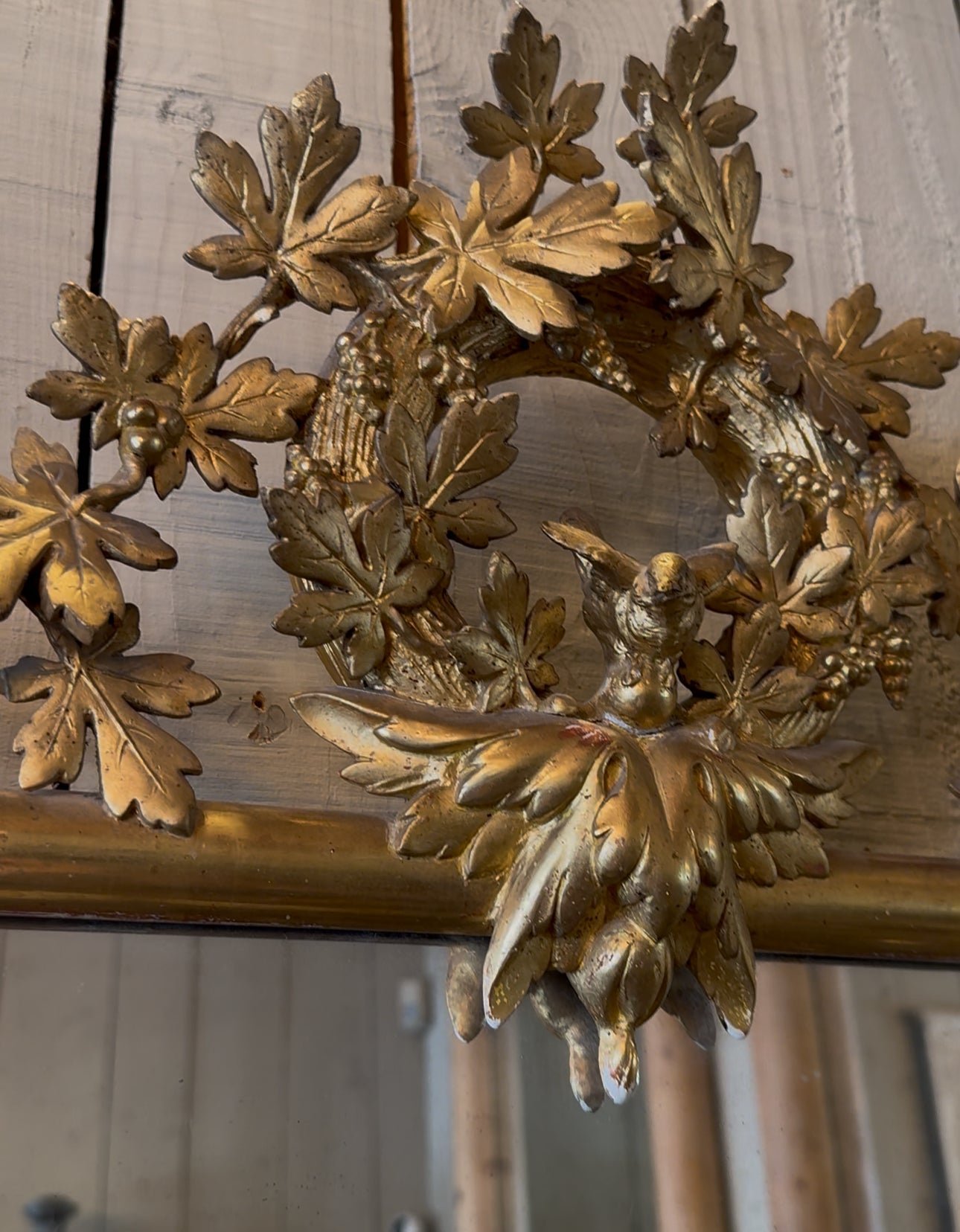 French Louis III Mirror