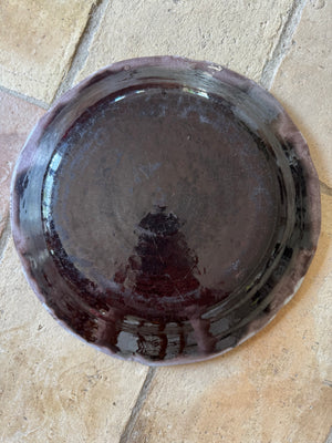 French 19th c Platter