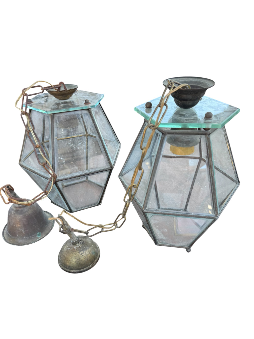 Pair MCM Italian Pendants