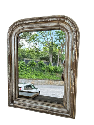 Silver Gilt Petit Louis Philippe Mirror
