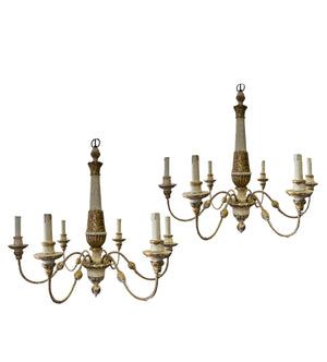 Pair Italian Chandeliers
