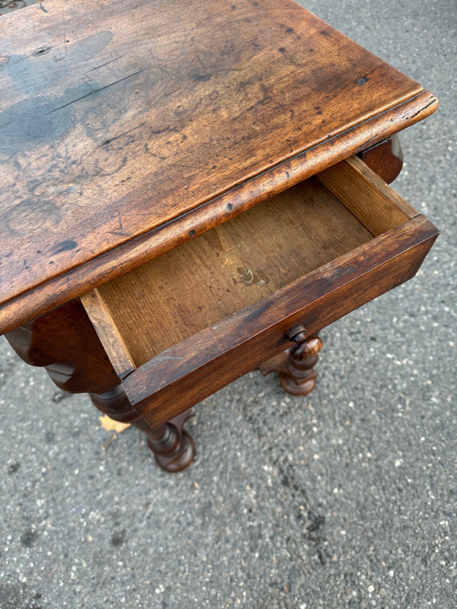 18th c French Table