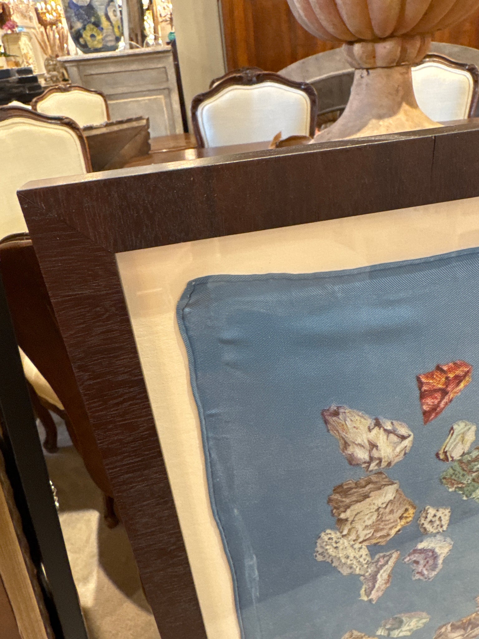 Framed Hermes Scarf