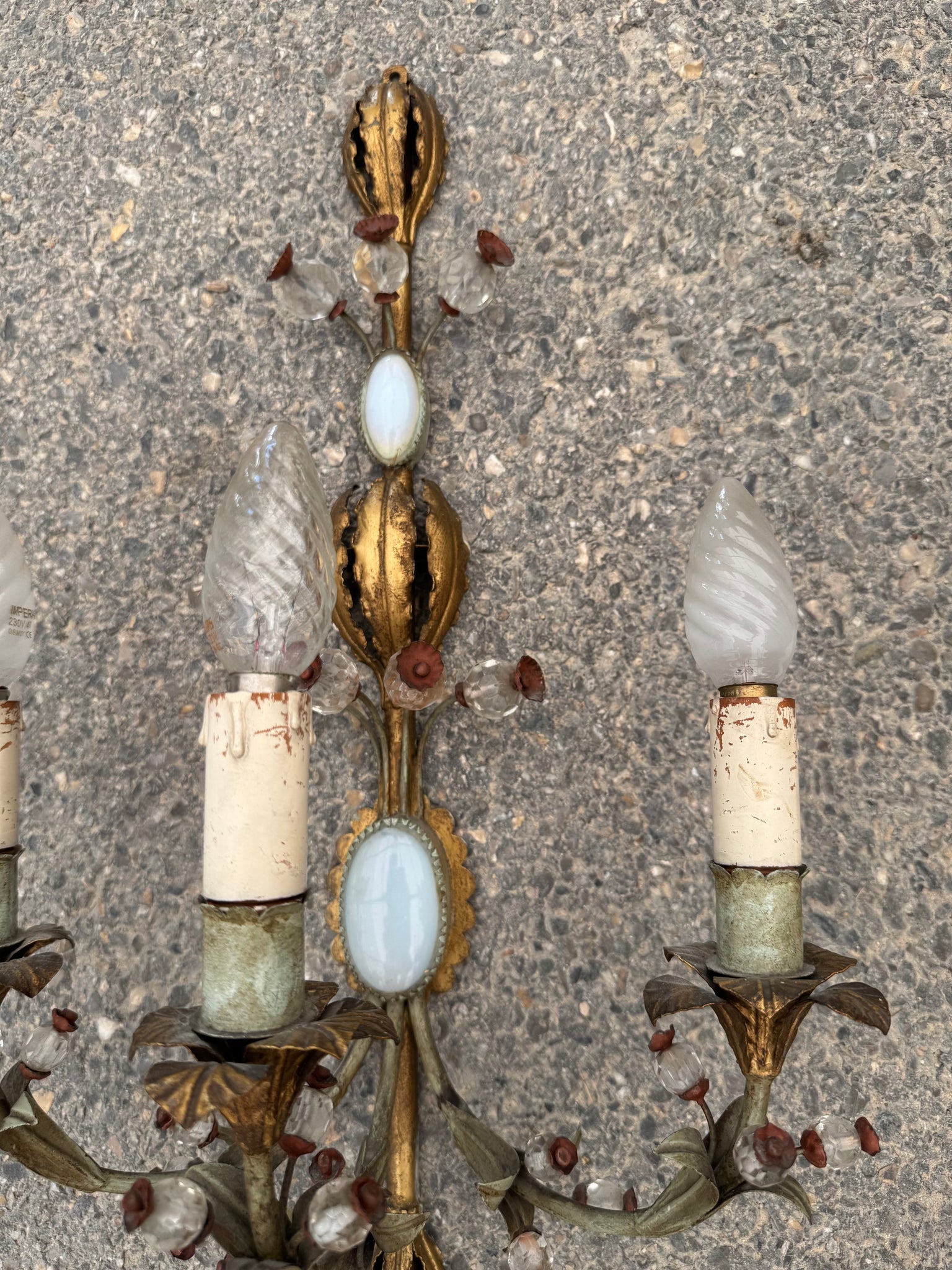 Italian Sconces (two pairs available)