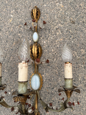 Italian Sconces (two pairs available)