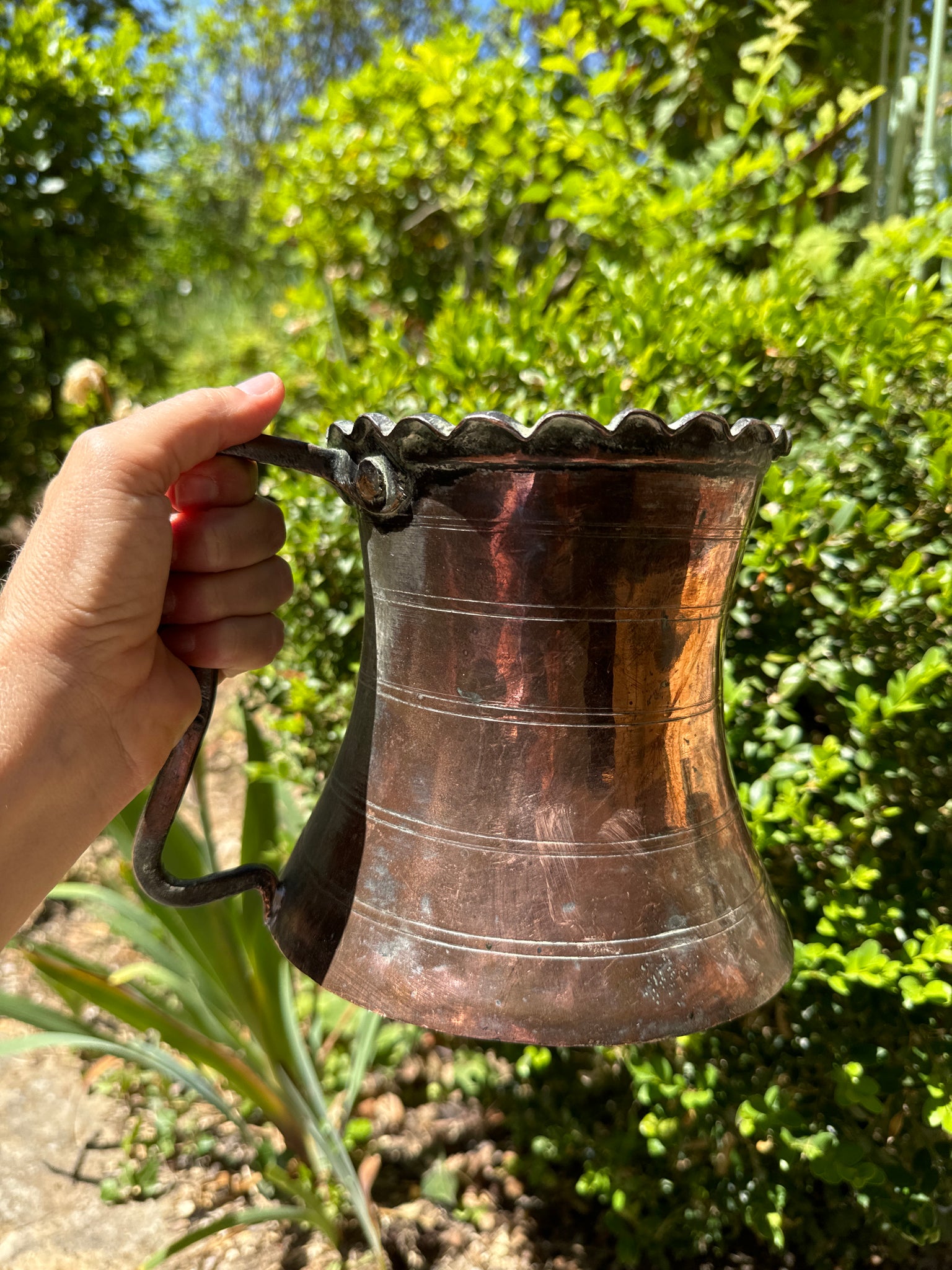 French Copper Mug