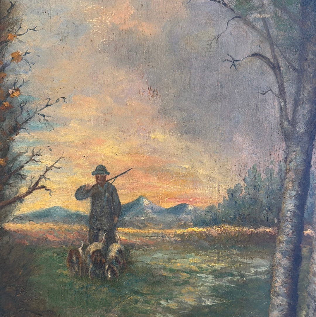 French Hunt Painting