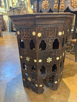 Moroccan Inlaid Drink Table