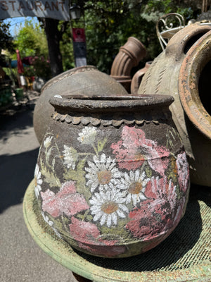 French Painted Jardiniere