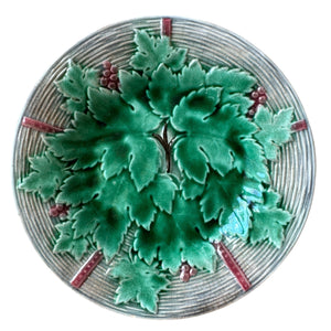 French Majolica Plate (11 avail)