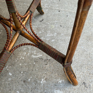 French Wicker Table