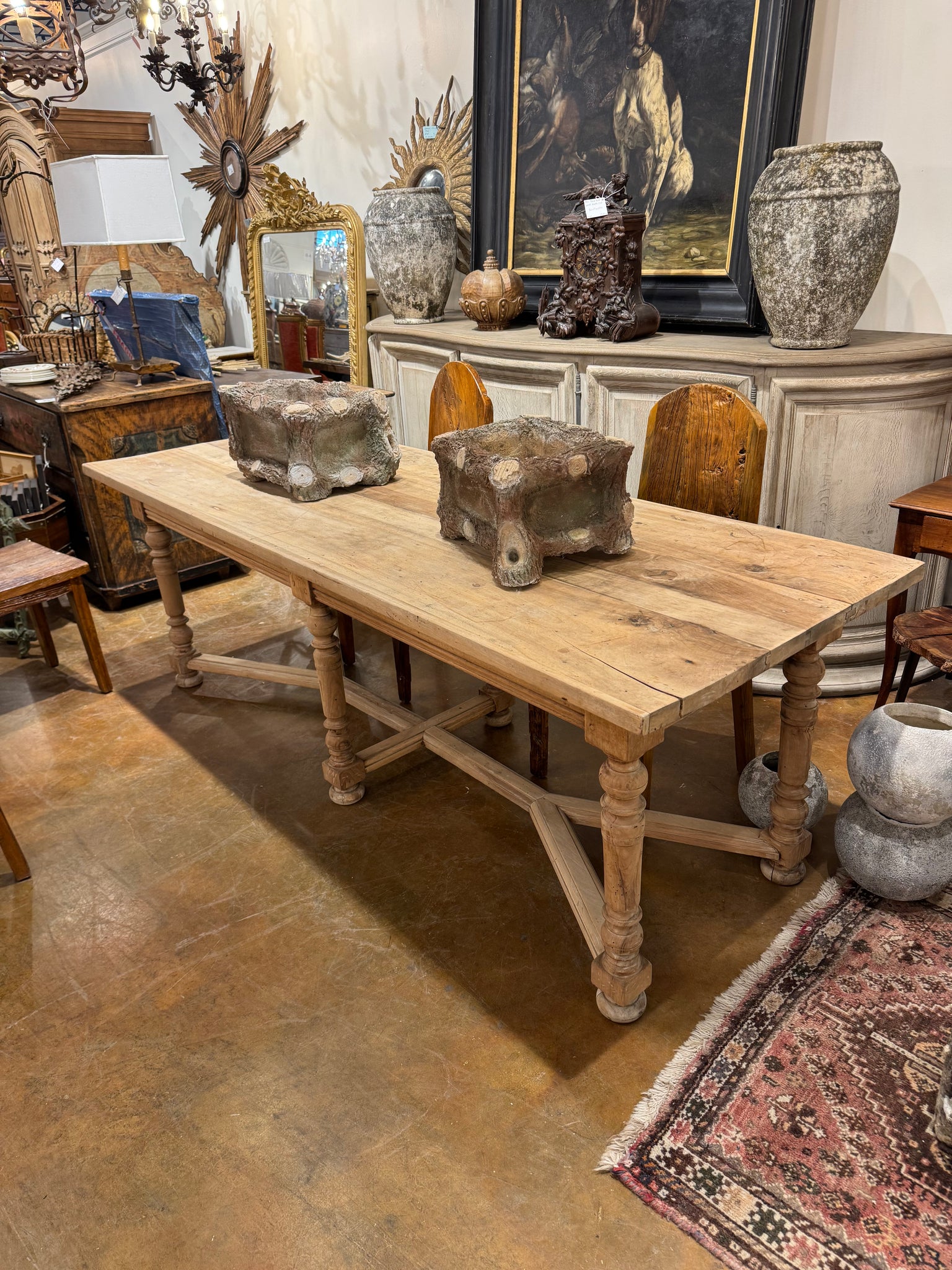 French Pine Farm Table
