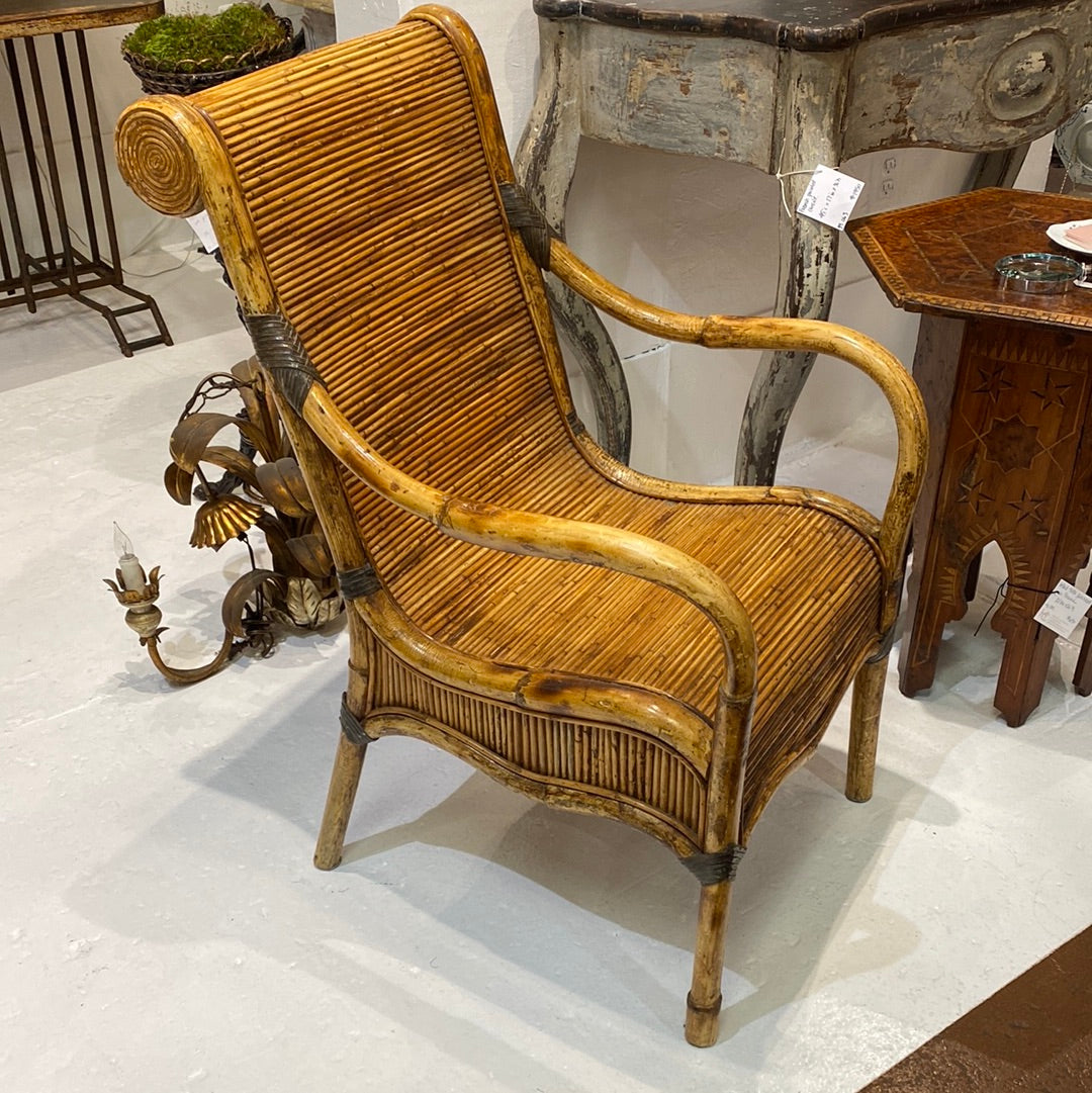 French Bamboo Chair
