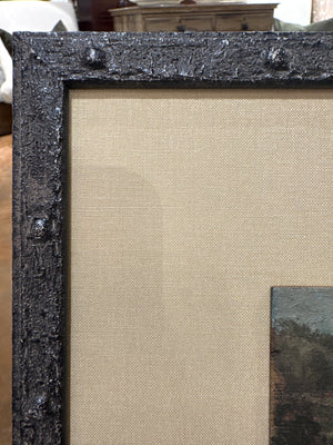 French Oil on Board