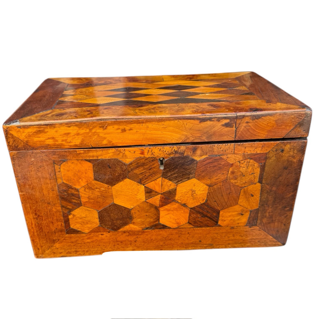 Inlaid Tea Caddy