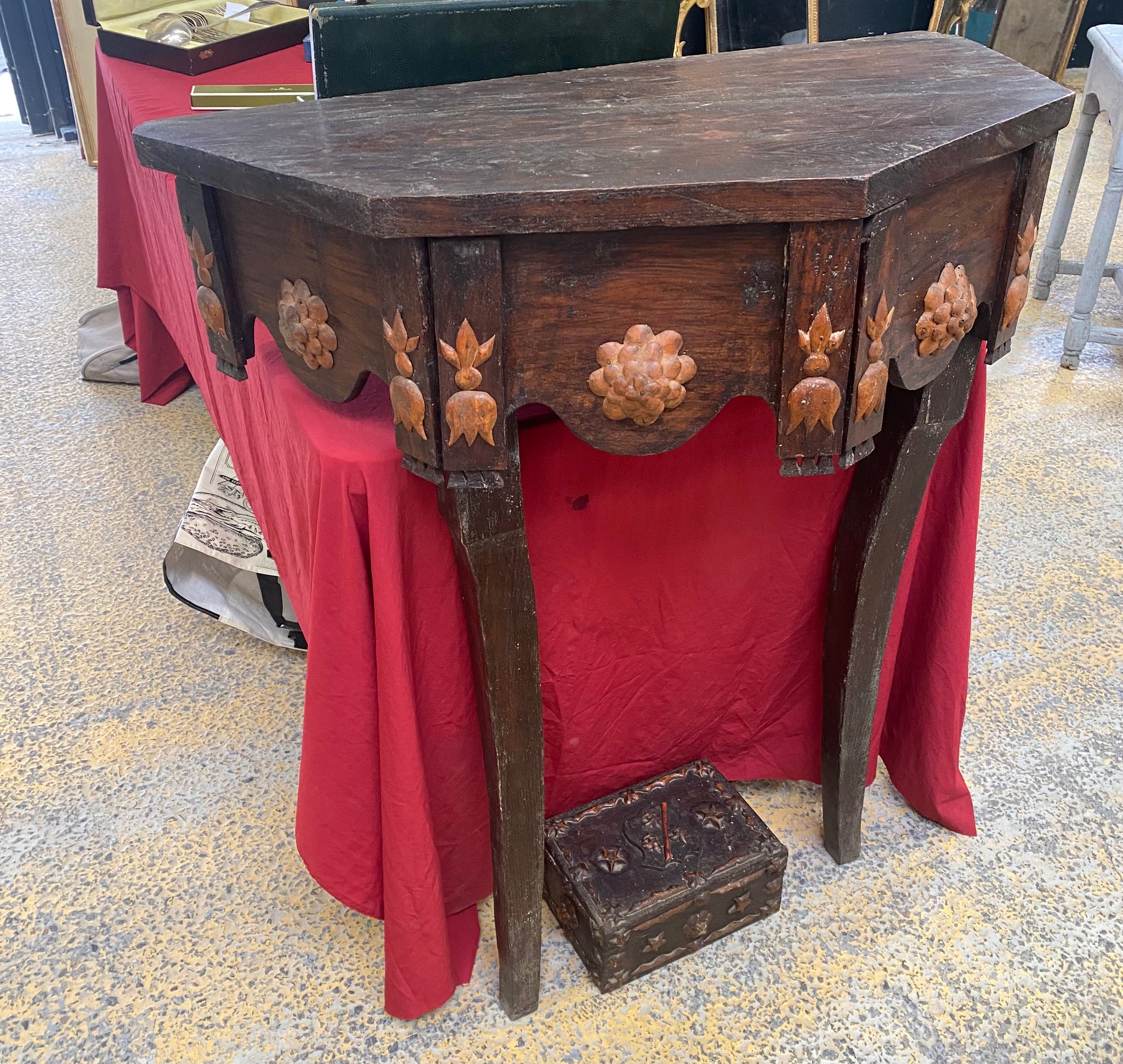 French Tramp Art Console