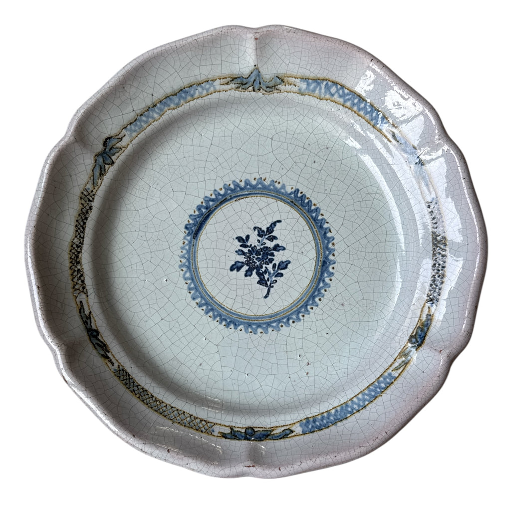 French 19th c Platter