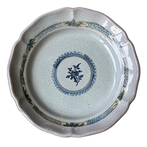French 19th c Platter