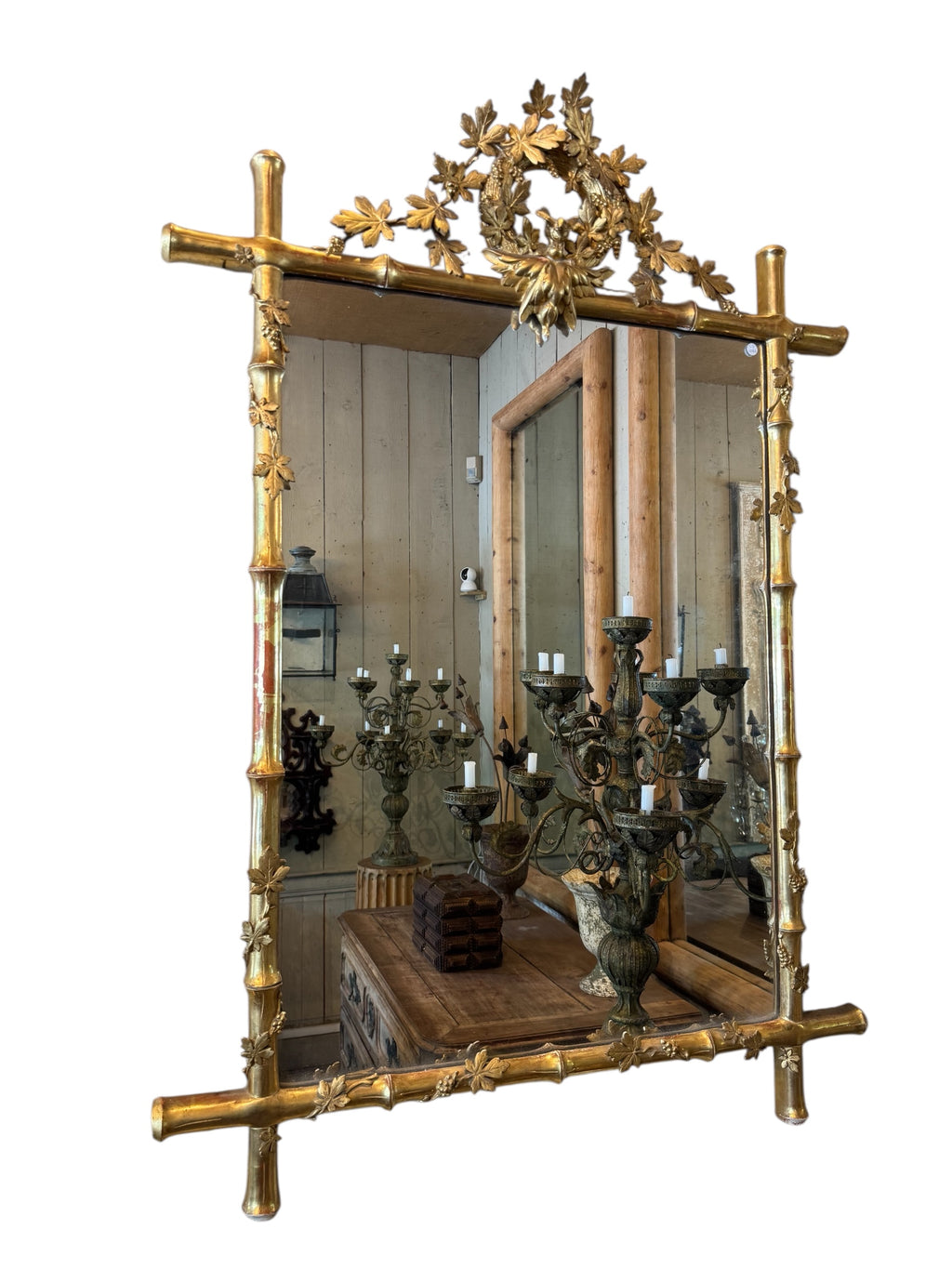 French Louis III Mirror