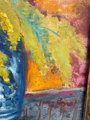 French Oil on Board