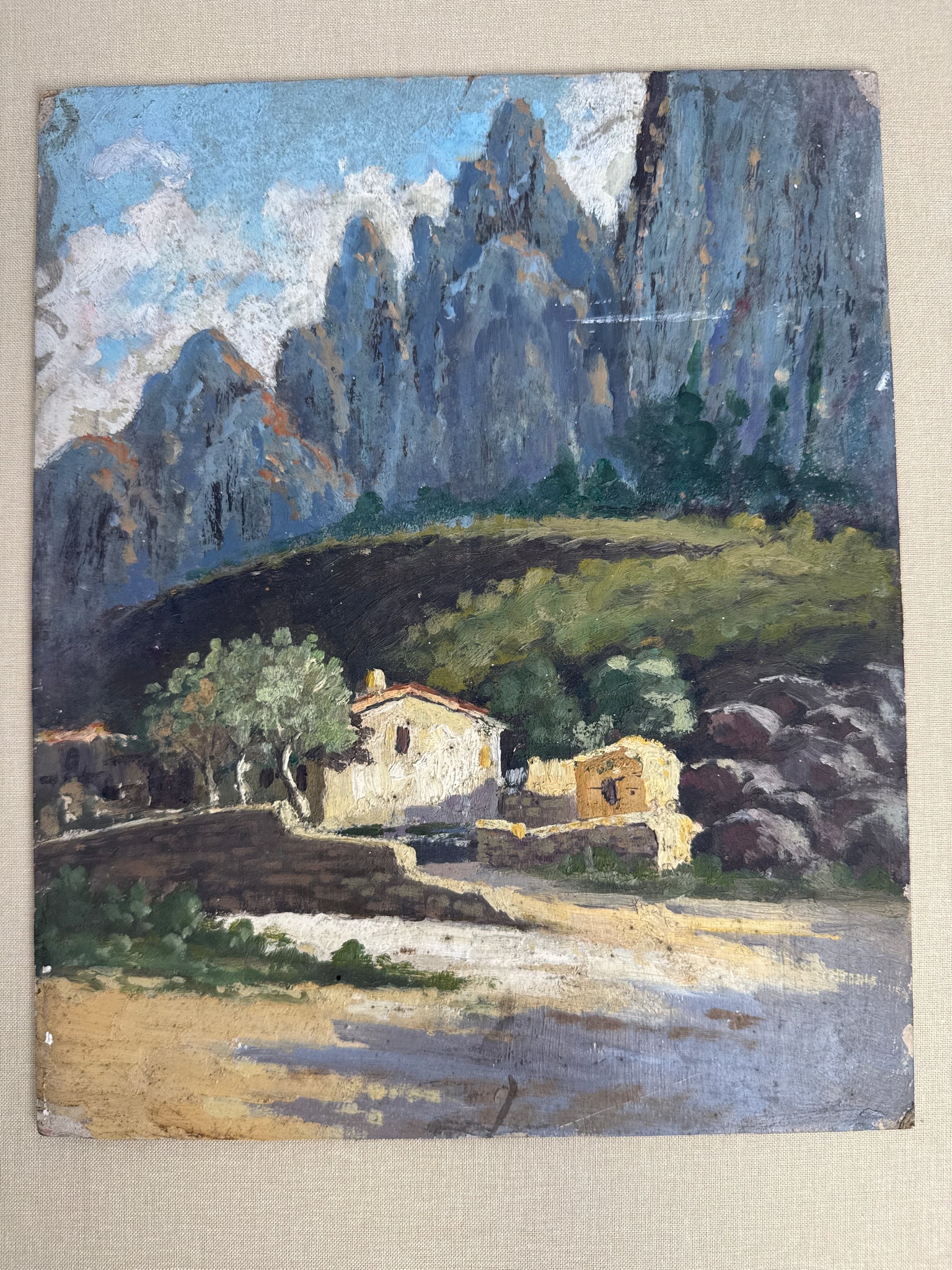 French Painting Newly Framed
