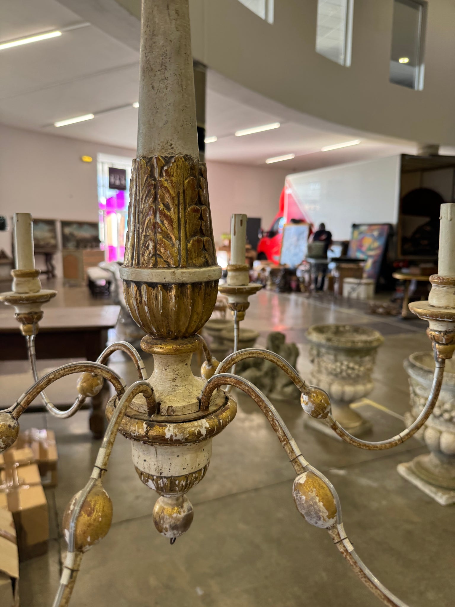 Pair Italian Chandeliers