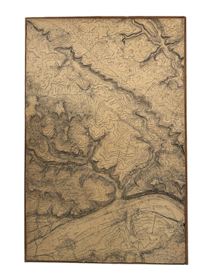 French Topography Map