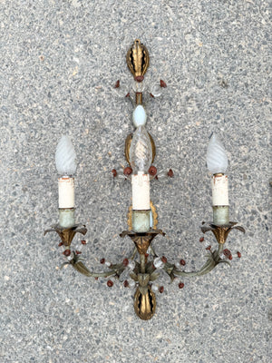 Italian Sconces (two pairs available)