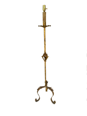 Spanish Gilt Floor Lamp