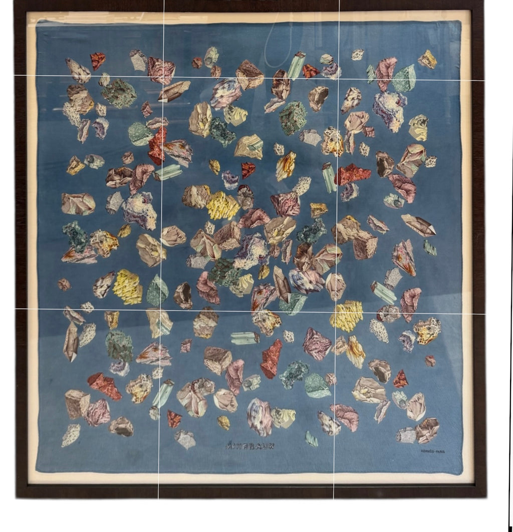 Framed Hermes Scarf