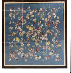 Framed Hermes Scarf