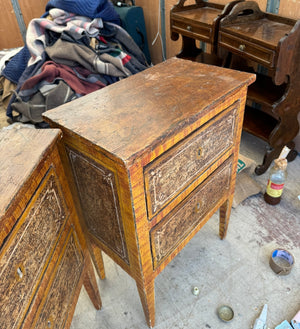 19th c Italian Side Tables, Pair