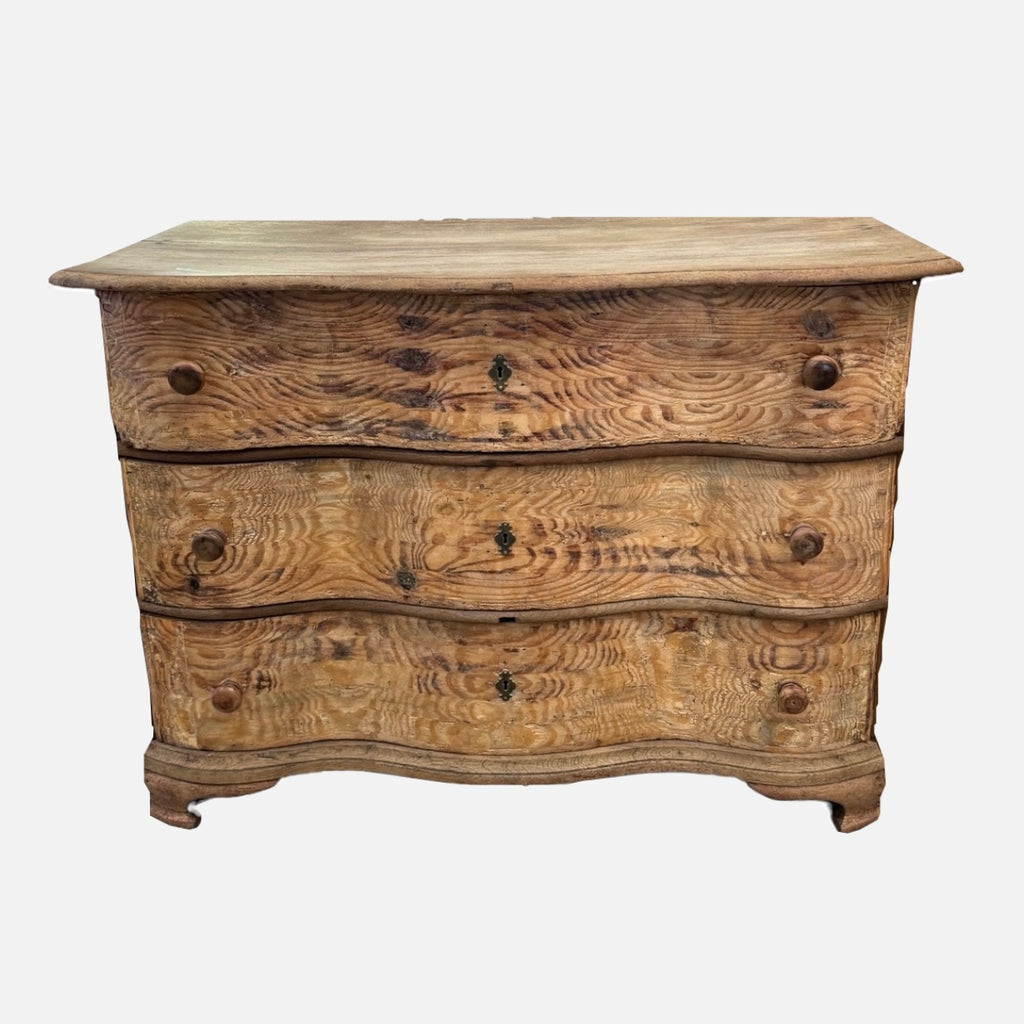 19th c Stripped Commode