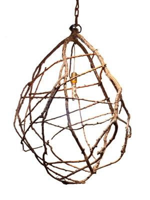 Spanish Twig Hanging Light