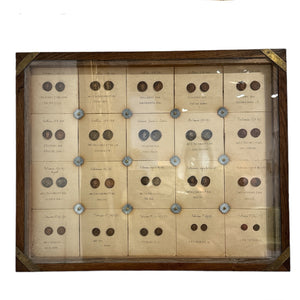 French Framed Coin Collection (7 avail)