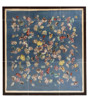 Framed Hermes Scarf