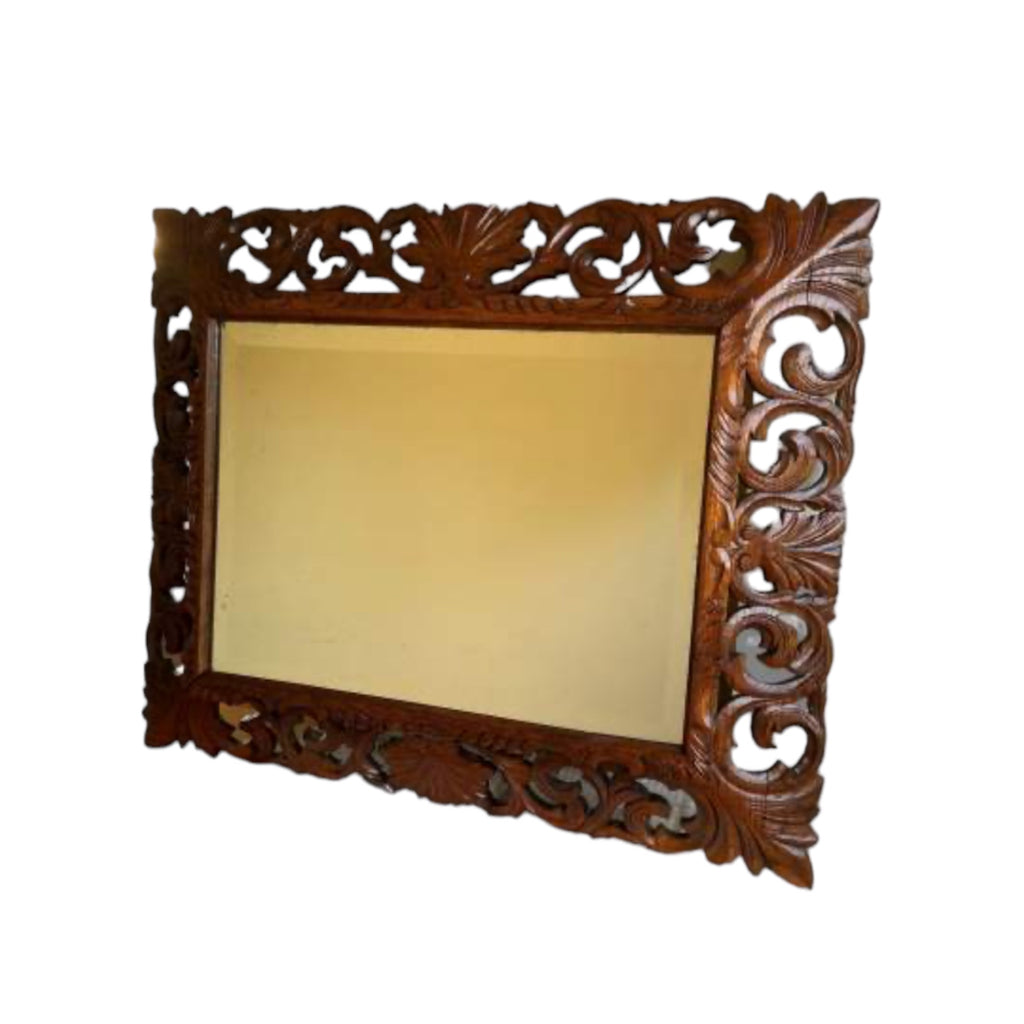 Late 19th c French Carved Mirror