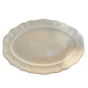 French Creamware Platter