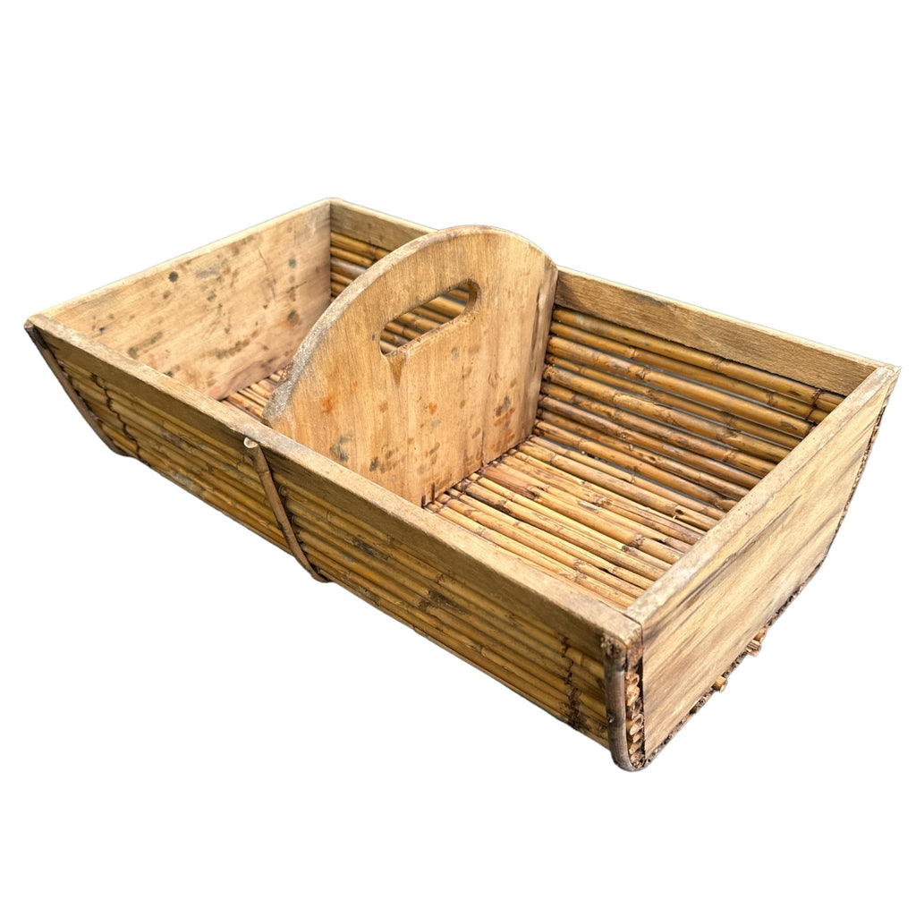 French Bamboo Basket