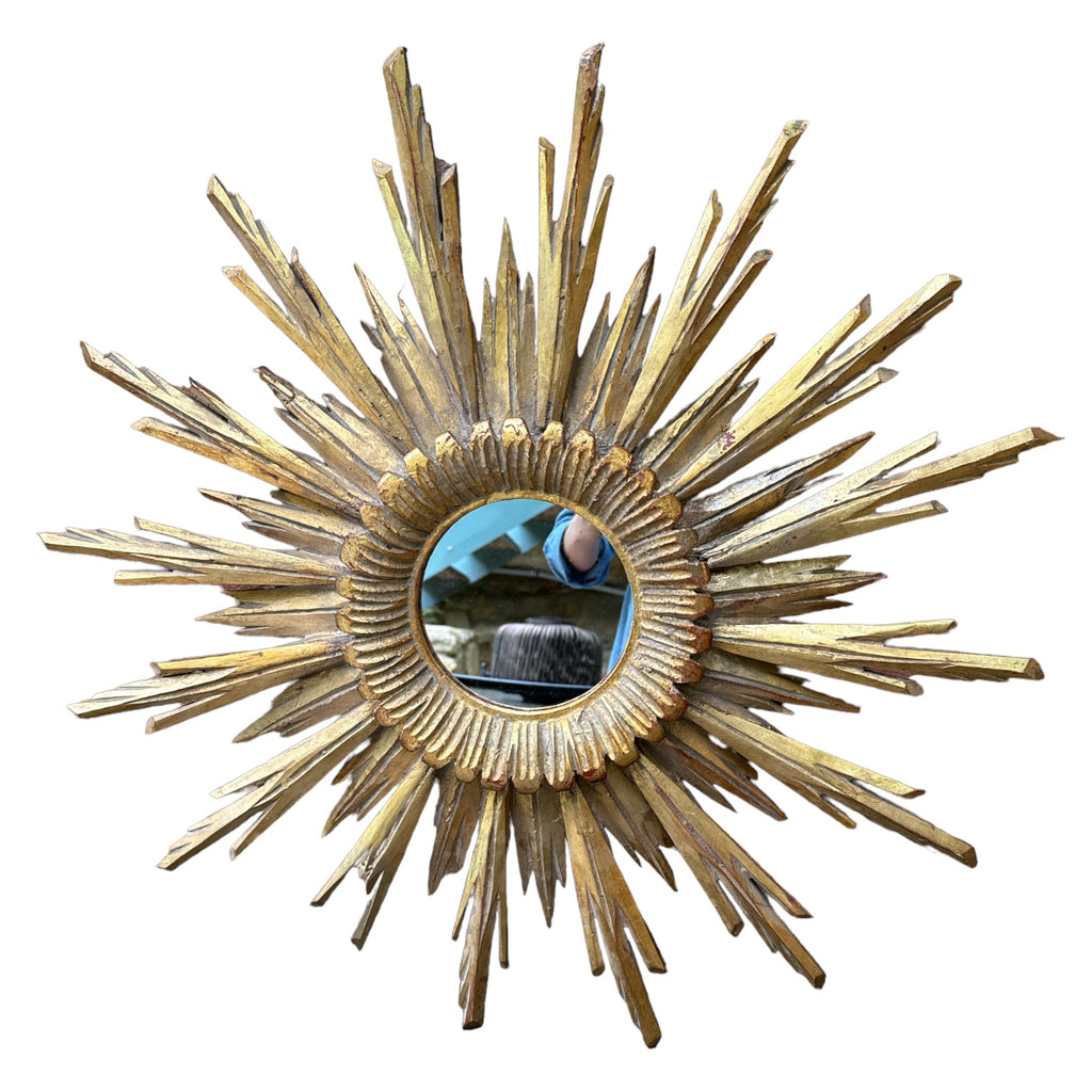 French Sunburst Mirror