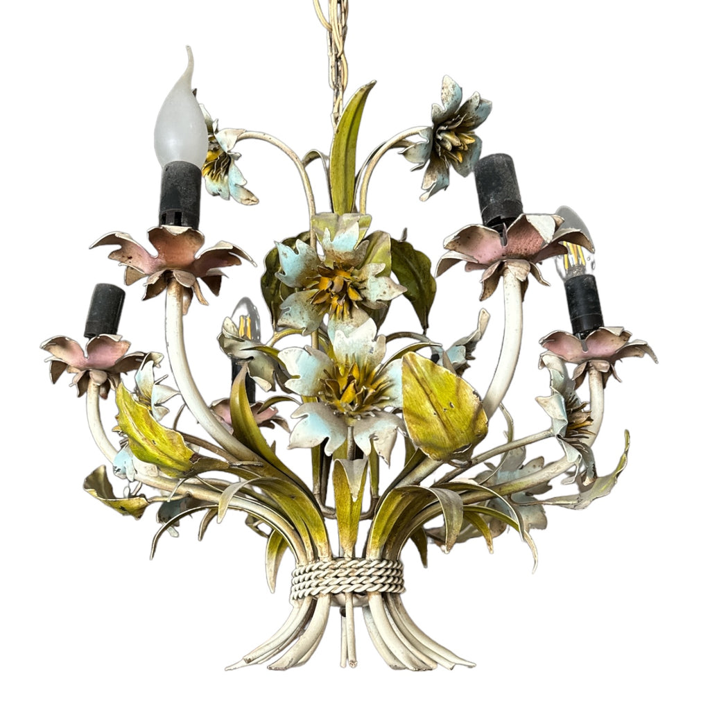 French Tole Chandelier