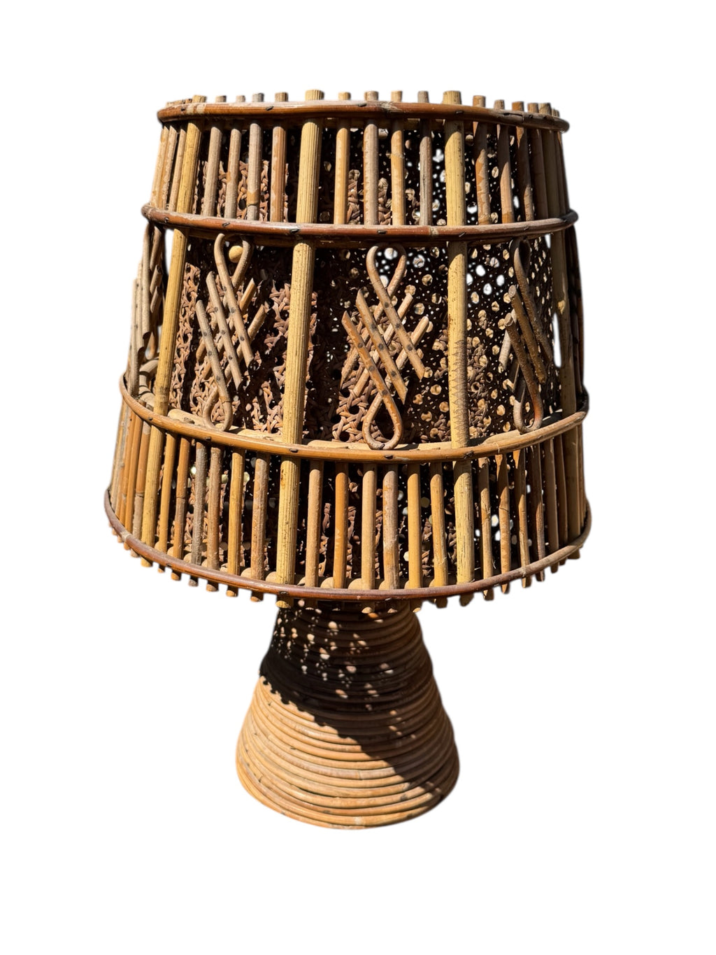 Spanish Rattan Lamp