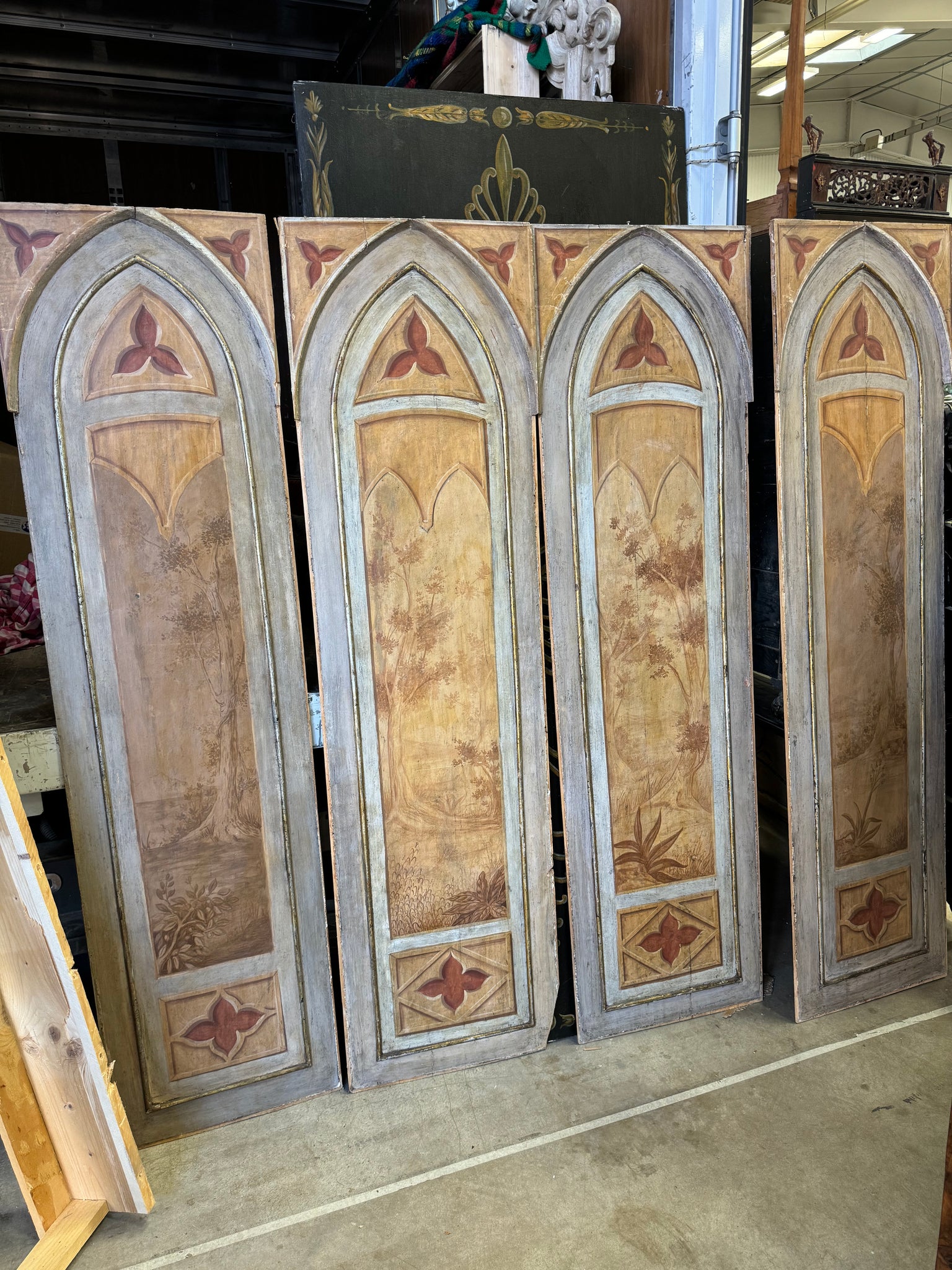 Italian Hand-painted Panels