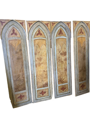 Italian Hand-painted Panels