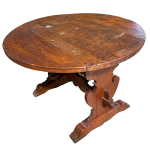 19th c Mini Italian Dropleaf Table