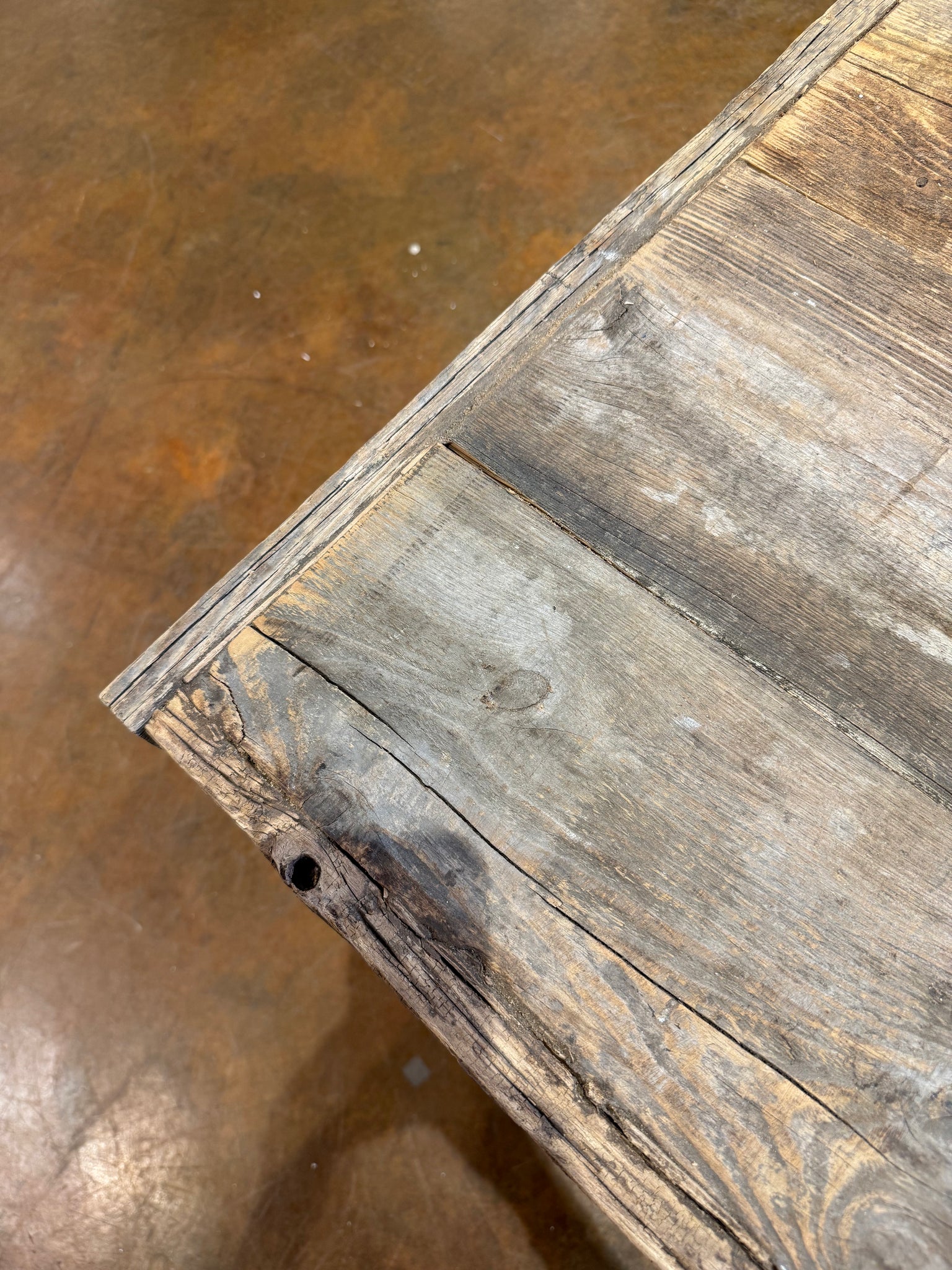 French Faux Bois Table