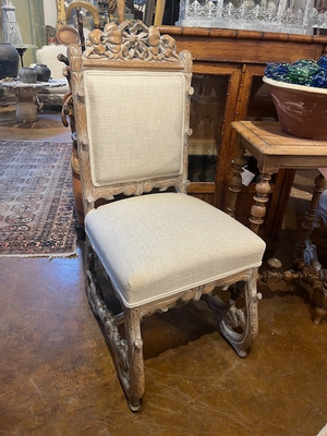 French Faux Bois Sofa & Chairs