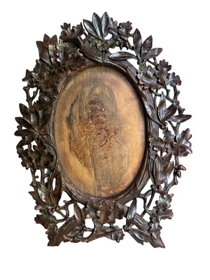 Black Forest Carved Frame