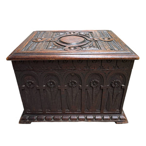 Black Forest Carved Large Box