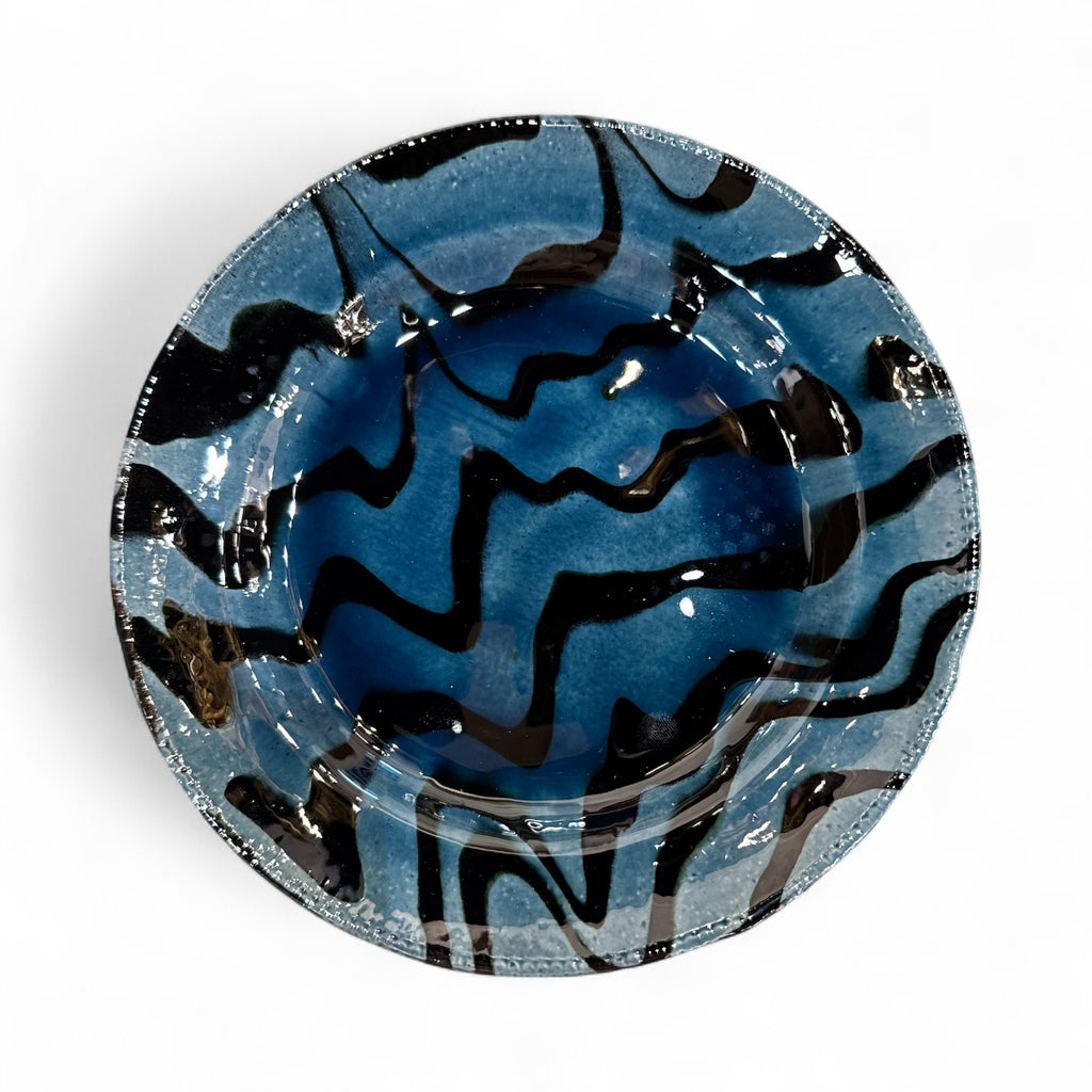 French Pottery Plate, S/6